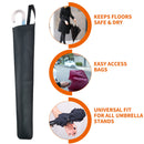 Faux Leather Car Umbrella Cover Long & Short Handle Umbrella Storage with Strap