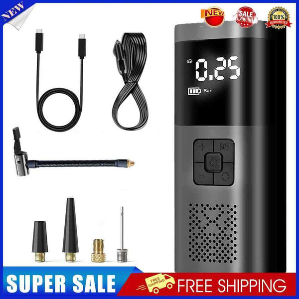 Car Air Inflator Pump Led Lighting High Power Pump Multifunction Digital fo