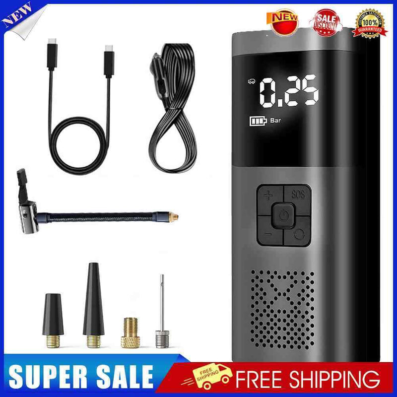 Car Air Inflator Pump Led Lighting High Power Pump Multifunction Digital fo