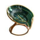 Leaf Shaped Soap Holder with Drain for Bathtub Shower Toilet Greenish