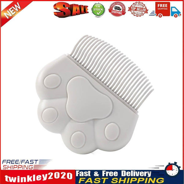 Cat Needle Massage Combs Cat Claw Hair Remover Pet Grooming Brush (Grey) Newly