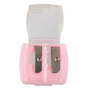 Portable Makeup Pencil Sharpener Double Single Holes Design with Cleaning S