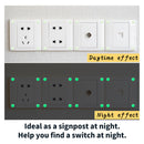 Glow in The Dark Stars and Planets Bright Solar System Wall Stickers - Glowing