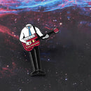 Music Performer Pins Badges Enamel Fashion Brooch Jacket Lapel Ornaments Gift