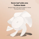 #A USB Mini Wind Power Handheld Fan Portable Student Office 3 Speed Outdoor Fans