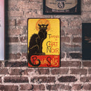 Cat Retro Metal Plate Tin Sign Plaque for Bar Pub Club Iron Painting (C) Newly