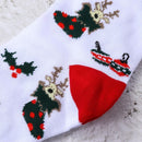 Novelty Cotton Knit Santa Stockings Man Woman Lady Santa Claus Christmas Socks