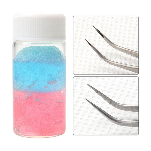 Extension Eyelashes Tweezers Cleaner Tweezers Cleaning Tools Cleaning Glue