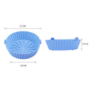 #A Silicone Air Fryer Mats Reusable Non-stick for Oven Microwave Cake Baking M