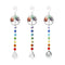 DIY Crystal Beads Rainbow Pendant Handcraft  for Home Decor (A)