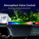 5V USB RGB Activated Music Rhythm Lamp Bar Sound Control LED Lights (White)