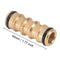 Hose Joiner 2 way Tap Garden Connector Adaptor Coupler AdapterS TapS Pipe H5P0