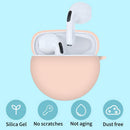 Bluetooth Compatible Earbuds Case for Lenovo HT38 Protector (Light Pink)