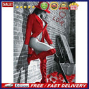 5D DIY Full Drill Square Diamond Painting Cool Lady Cross Stitch Embroidery