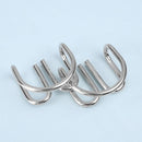 8pcs/Set Metal Puzzle Wire IQ Mind Brain Kids Adults Stress Reliever Toys Newly