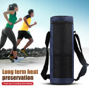 Water Bottle Cooler Bag Portable Camping Drink Cup Insulated Pouch (Blue) Newly