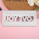 Embossing Paper Card Molds Letters Cutting Dies Basic Border Frame Template
