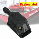 Black Auto Jet Car Spray Nozzle Window Windshield Fan ShapedAuto Wiper Washer
