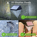 Park Decoration Solar Lamp Porch Lights Fence Light Solar Diamond Wall Light