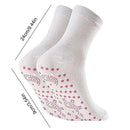 Winter Warm Thermal Socks Tourmaline Anti-Freezing Warm Soft Sock (White)