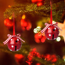 Christmas Jingle Bells Ornaments Xmas Tree Round Jingle Bell Party Supplies