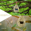 Hummingbird House, Hand-Woven Nesting, Window Garden Hanging Birdhouses *3