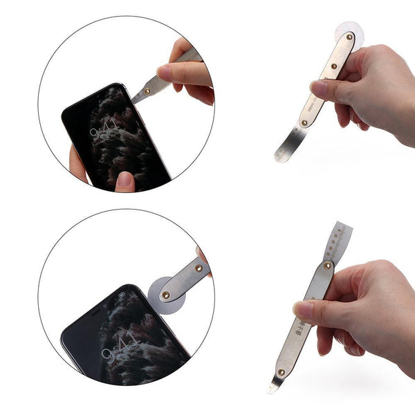 Wrench Stainless Steel Disassembly Tool Pry Bar Flat Soft Blade Screen Opening
