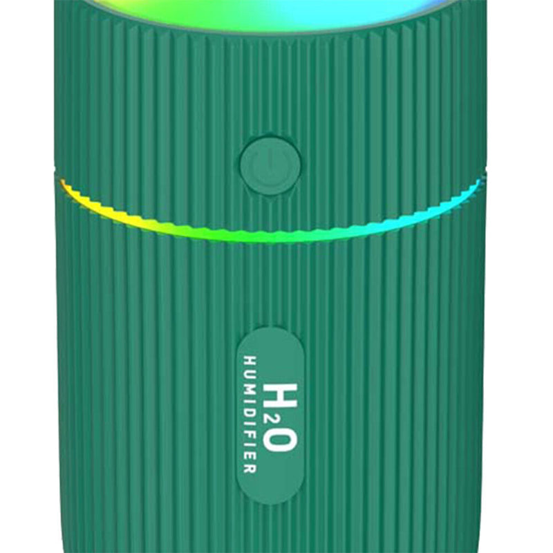 Portable Colorful Mini USB Car Humidifier Mist Maker Air Purifier (Green)