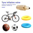Air Pump Chuck Clip Brass Car Tire Inflator Valve Connector Adapter Repair Tools