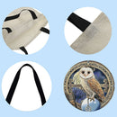 Owl magic Printed Shoulder Shopping Bag Casual Large Tote Handbag