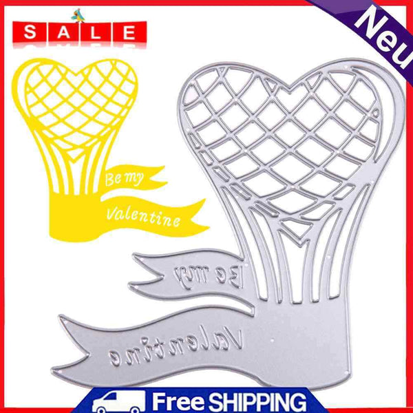 Hot Air Balloon Metal Cutting Die Stencil for DIY Scrapbooking Album Decor-16109