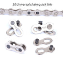 5 Pairs MTB Road Bike Chain Link Connector Chain Joint Magic Buckles (10S) Newly