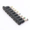 1Set 8Pcs Universal 2Pin Plug Charger Tip AC/DC Power Adapter for Notebook Newly