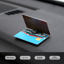 Temporary Parking Card Ticket Holder Home Office Desktop Card Slot Fixed Clip
