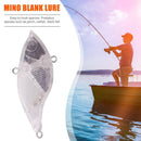 1pc Blank Plastic Unpainted Fishing Lures Hard Baits 14g Wobblers Assembly