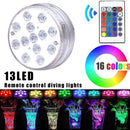 Remote Control Diving Light 13 LED Light Suction Cup T3 Waterproof Light W6B4