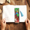 DIY Special Shaped Rhinestone Diamond Painting Leather Bookmark Tassel Page Mark