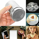 Steel Sugar Shaker Seasoning Bottle Chocolate Powder Sprinkler Coffee Sifter
