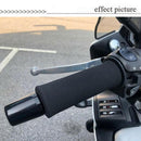 Motorbike Motorcycle Slip-On Foam Anti Vibration Comfort Handlebars Grip Covers#
