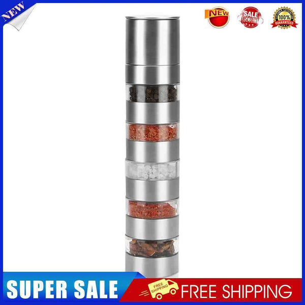Portable Spice Jars Bottle BBQ Seasoning Container Barbecue Condiment Organ