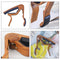 Electric Metal Guitar Capo Wood Grain Clamp Quick Change Tone Changing Clip