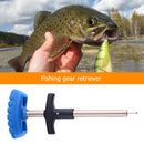Small Size Fishing Lure Remover Fish Aluminum Tube Hook Detacher (Blue) -29