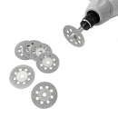 Steel Diamond Cutting Discs Thin Durable Rotary Saw Blade (10pcs 2 Rod) Newly