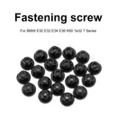 10pcs Car Body Nut Flange Clip Black for E30 E32 E34 E36 K60 1E32 7 Series