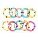 OPP Bag Candy Color Kids Girls Gifts Hair Rope Hairpin Hair Clip Accessories