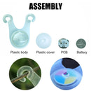 20pcs Waterproof LED Outdoor Tent Rope Warning Hanging Lights Random Color