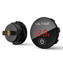 Car Auto DC 5-48V Digital Panel Voltmeter Touch Switch Battery Capacity Tes