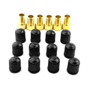 18pcs Presta Valve Adaptors + Tire Valve Cap Set Bike Tire Valve Adapters