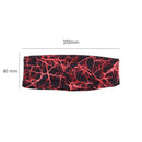 Sports Fitness Yoga Sweatband Hair Band Elastic Breathable Headband (Red)