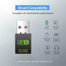 Bluetooth-compatible 4.2 USB Wireless WiFi Adapter 600Mbps 2Q6W Dongle U4F8
